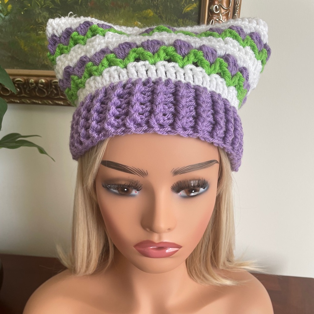 Tulip Cat Hat Beanie